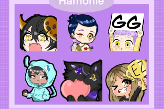 draw custom emotes for streaming or other uses