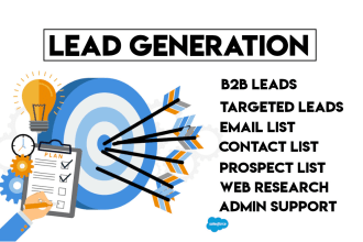 do b2b lead generation and contact list building