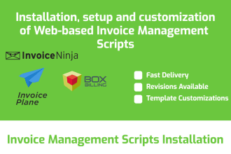 install and setup PHP invoicing systems
