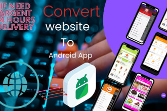 convert your website to a dynamic android app