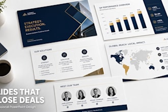 design professional powerpoint presentation slides for business