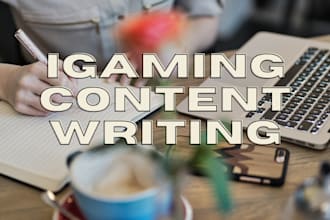 write engaging  igaming content