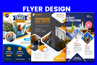 design professional flyer business party event corporate food flyer in 24hr