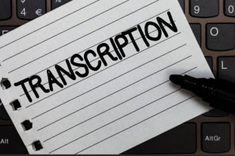 transcribe recorded dictation , medical terminology, into written form