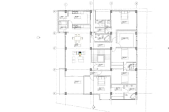 do floor plan design and as built drafting