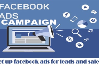 set up facebook ads for leads and sales