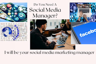 social media manager and digital marketing strategist