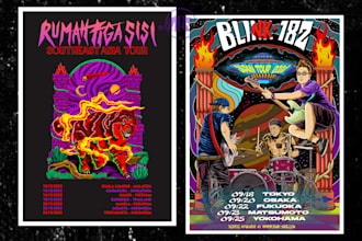 design event poster, wall decoration poster, etc