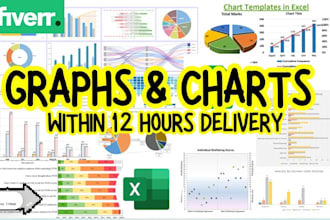 convert data to an professional ms excel graphs and charts