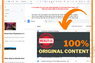 write articles for your website or blog plagiarism free