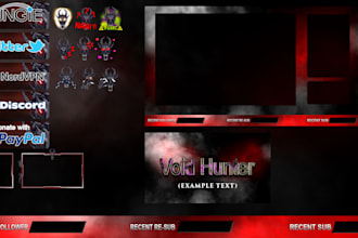 create custom twitch packaging for streamers