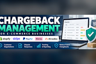 manage shopify, stripe and paypal chargebacks and disputes