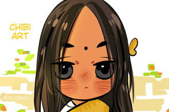 draw chibi art for you