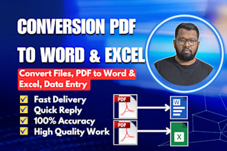 convert pdf to word, pdf to excel, ms word formatting, word processing