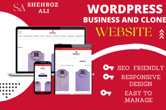 copy, clone, and redesign website in wordpress