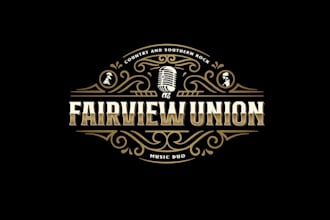 do professional music band logo design with vector file