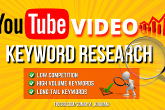do advanced youtube keyword research and competitor analysis