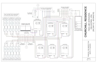 design residential solar pv permit planset with or without battery