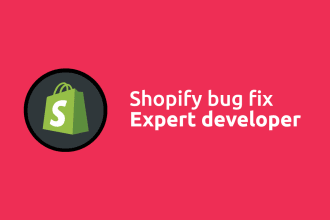 be your shopify developer to fix bugs and coding issues