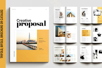 design stunning bifold, trifold, brochure that boost sales