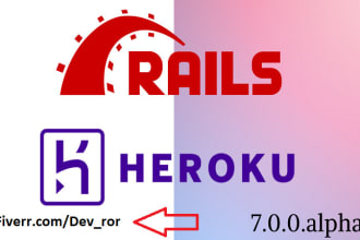deploy ruby on rails application on heroku with postgresql