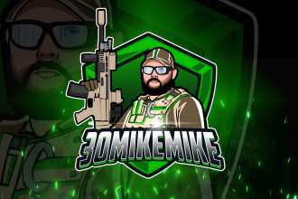 design custom twitch logo and twitch overlays for stream