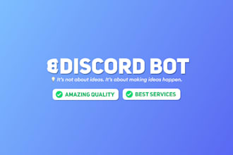 make a discord bot for you