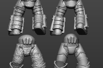do 3d scan clean up and human cleanup