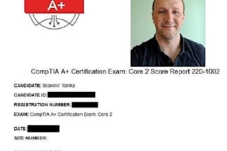 train you comptia a, itfs, n plus, c plus, security plus, cloud plus training