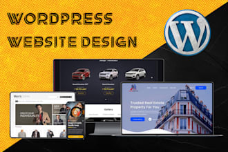 build, redesign a responsive wordpress website for business