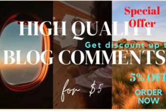 leave engaging and genuine comments under your blog posts