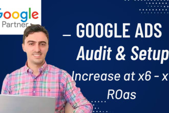 create, optimize and manage google ads, adwords PPC campaign