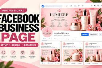 create a professional facebook business page