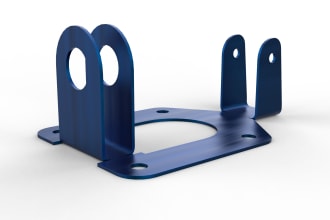 do sheet metal design dxf 3d model by solidworks