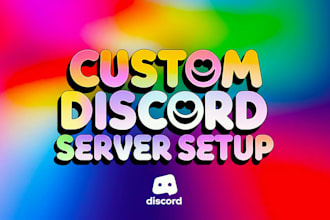 do a custom discord server setup within 48 hours