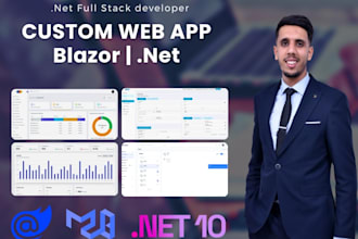 build your blazor asp dotnet full stack web app
