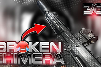 design eye catching youtube gaming thumbnail