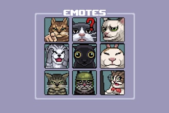 create custom pixel art emotes twitch discord