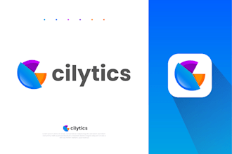 modern minimalist app icon logo