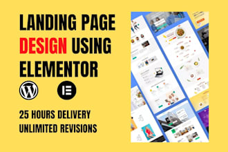 create your modern landing page and squeeze page with wordpress