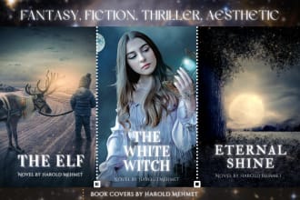 design horror, sci fi, fiction, romance, fantasy book cover, kindle cover, ebook