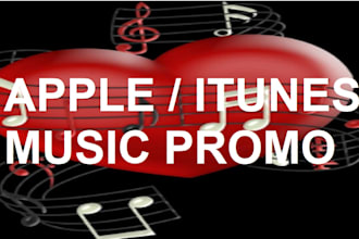 organic apple music promotion to millions of audience with apple playlist