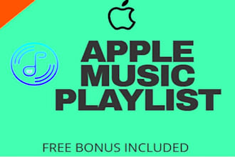 rank your apple music promotion to apple music playlist curators