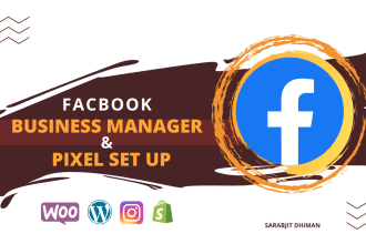 set up facebook business manager and pixel