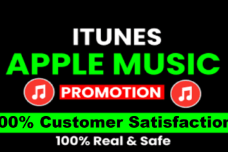 do organic apple or itunes promotion and make your music viral
