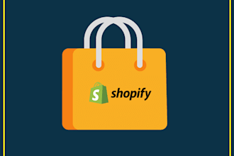 design any type shopify logo design with in 12 hours