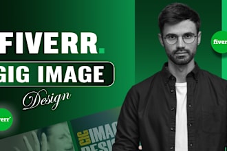 design fiverr gig picture and gig thumbnail image cover