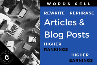 provide SEO friendly, high quality article rewriting service