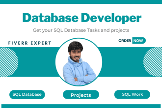 write sql queries and customize database on oracle, mysql, mssql