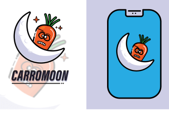 create creative fun  cute typography versatile logo design